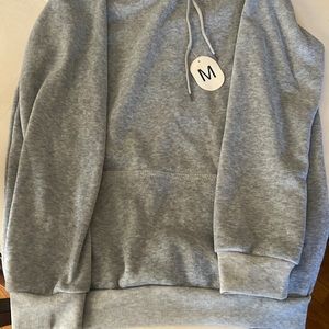 Grey, lightweight sweatshirt